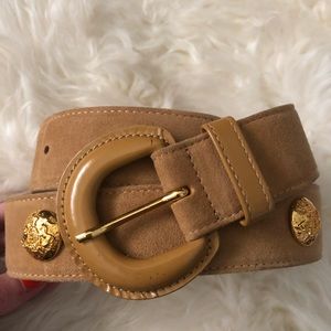 Escada suede/leather belt